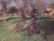 In the Orchard John Singer Sargent
